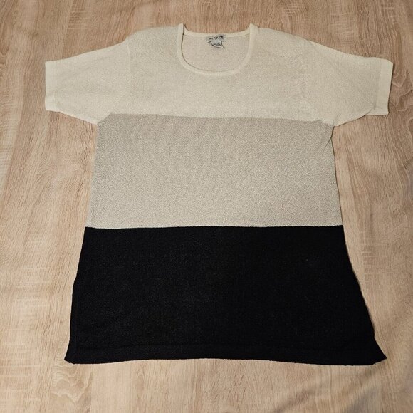 Avenue Collection Short Sleeve Pullover Sweater Size 1x Womens  Workwear - Picture 1 of 7